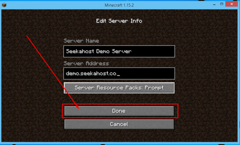 click-done-button-to-complete-adding | SeekaHost
