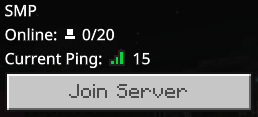 good server ping