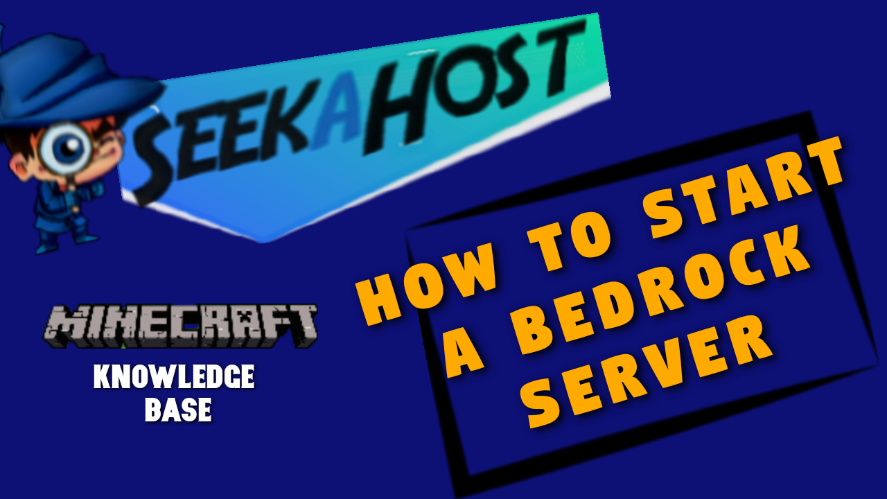 How to Start a Minecraft Bedrock Server