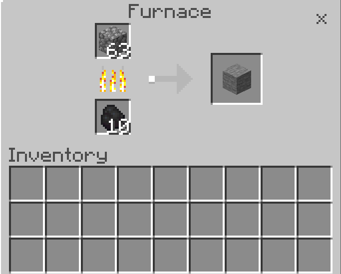 Make The Smooth Stone for the Blast Furnace