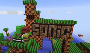 sonic the hedgehog Minecraft adventure map