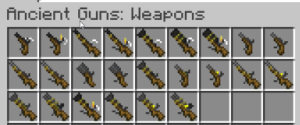 Minecraft gun mod 1.16.5