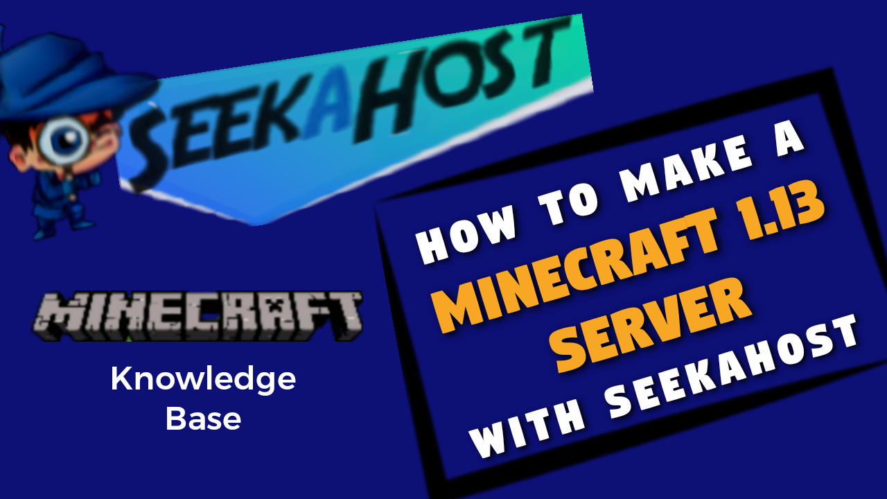 create a minecraft 1.13 server
