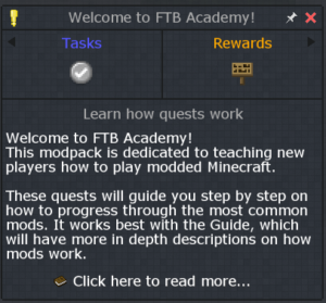 ftb academy modpack tutorial