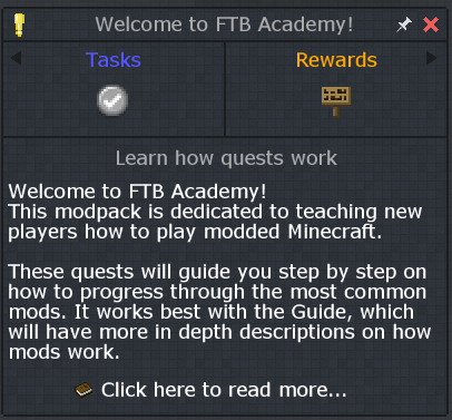 ftb academy modpack  tutorial