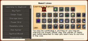 Agrarian Skies 2 Modpack quests