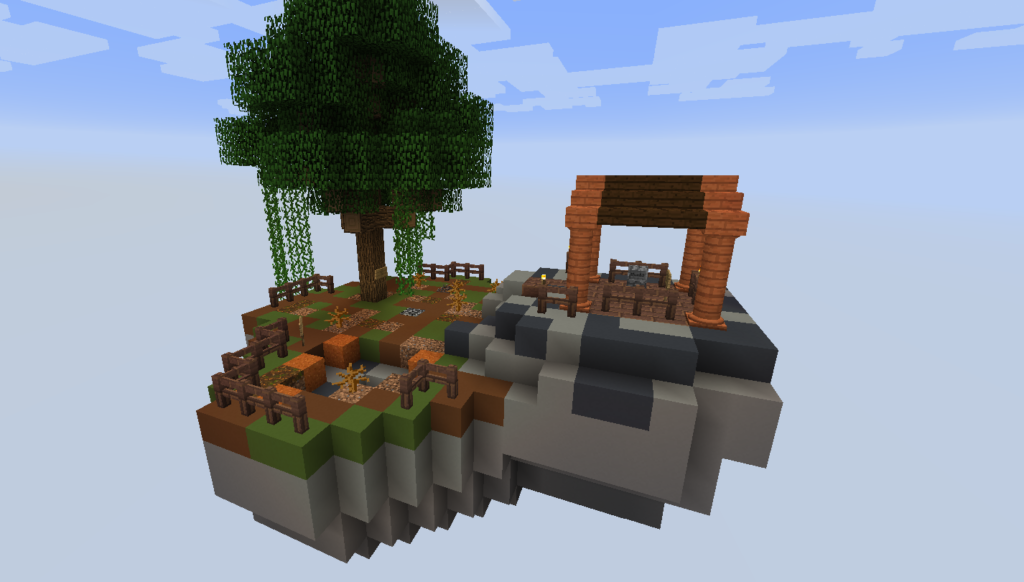 FTB Sky Adventures Modpack Island