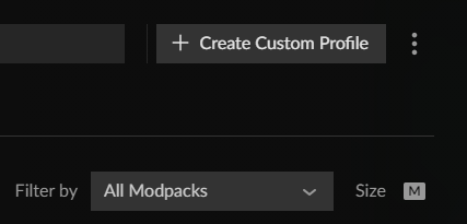 create custom modpack