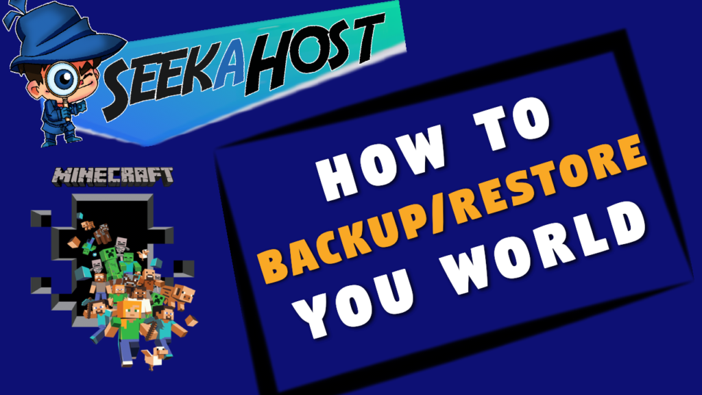 backup or restore your world