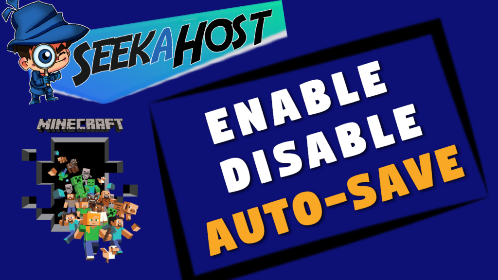 How To Enable or Disable Autosave and Annoucements on your minecraft Server