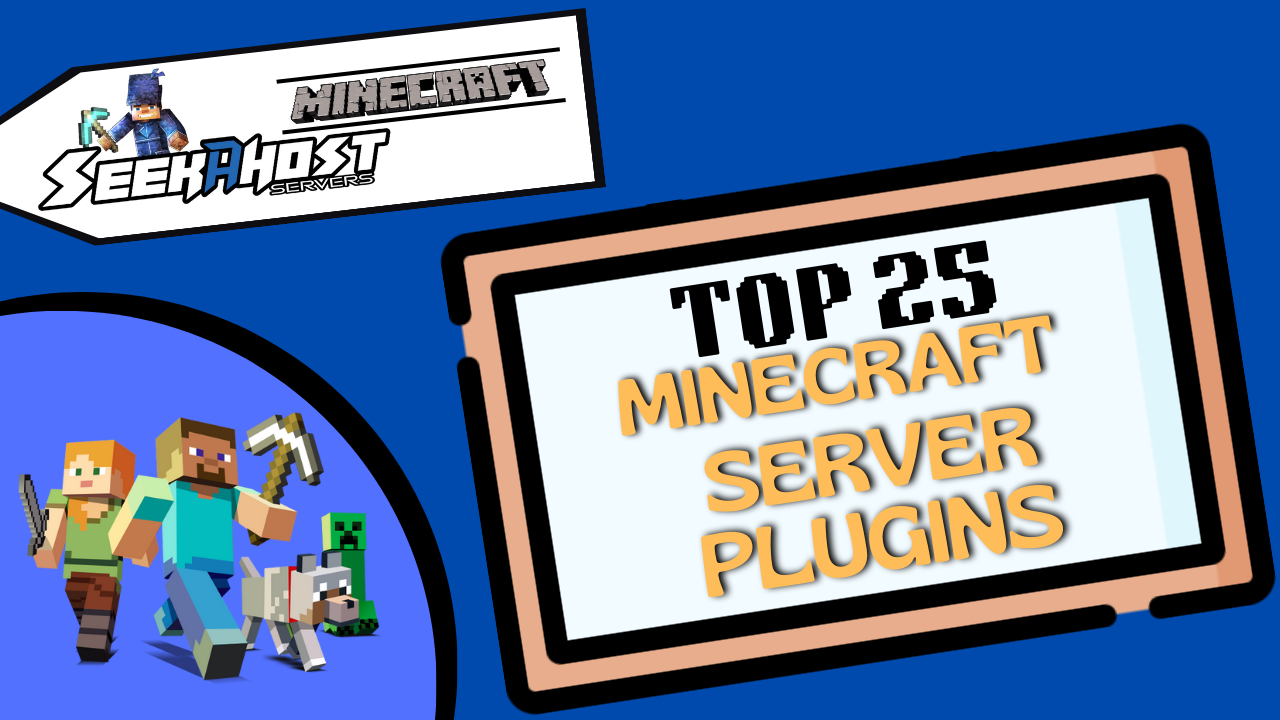 TOP 25 BEST MINECRAFT SERVER PLUGINS