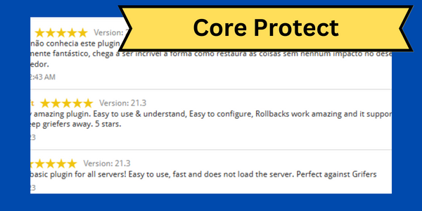 core protect top 25 best minecraft server plugins