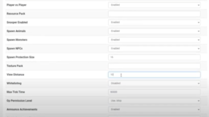 minecraft server optimisation