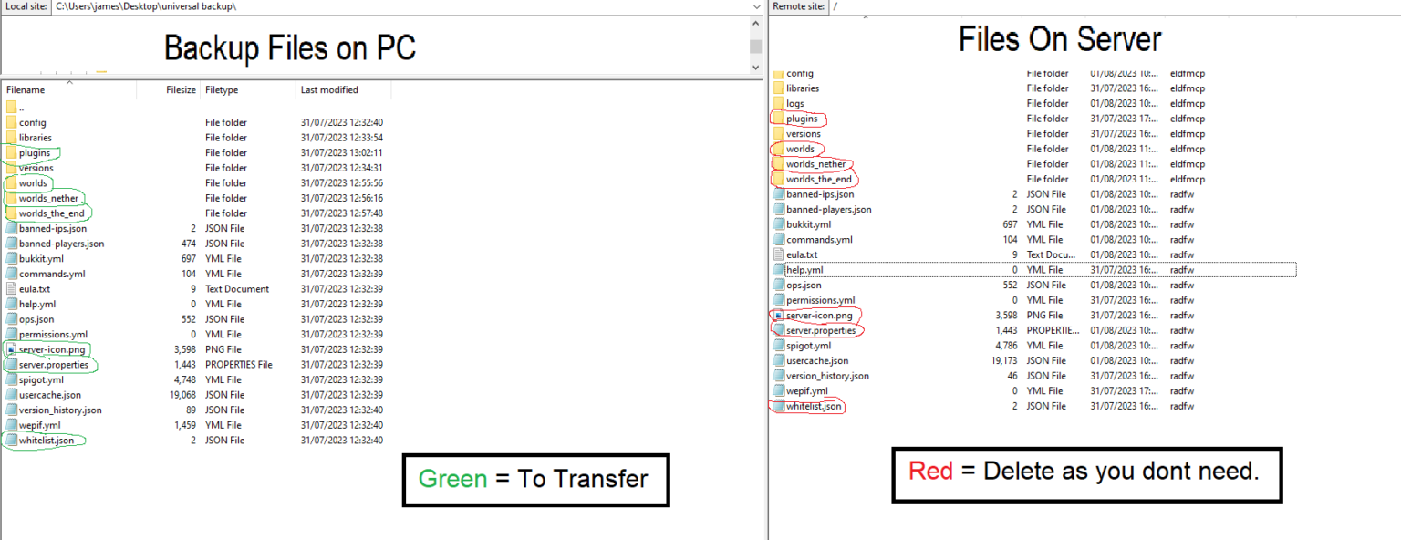 How To Safely Transfer Your Server Files To an Updated Version | SeekaHost
