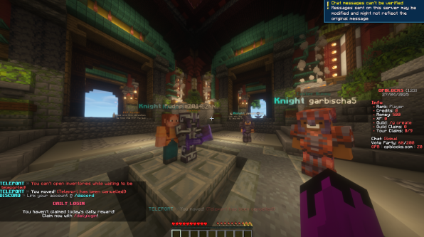 op blocks survival server